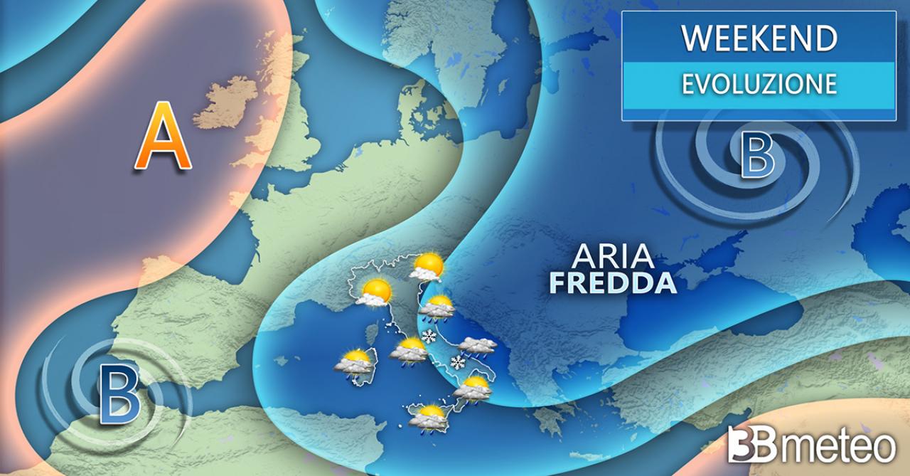 Meteo Ancora Un Weekend Con Pioggia Neve E Freddo