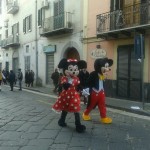 BAIANO. Sfilata dei Carri di Carnevale per le vie del paese. Foto