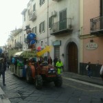 BAIANO. Sfilata dei Carri di Carnevale per le vie del paese. Foto