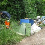 BAIANO. Un gruppo di Angeli  ripulisce il bosco di Arciano