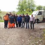 BAIANO. Un gruppo di Angeli  ripulisce il bosco di Arciano