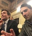 ESCLUSIVO. AVELLA   LAssessore Fabio Conte a colloquio da Silvio Berlusconi. Qualcosa bolle in pentola.