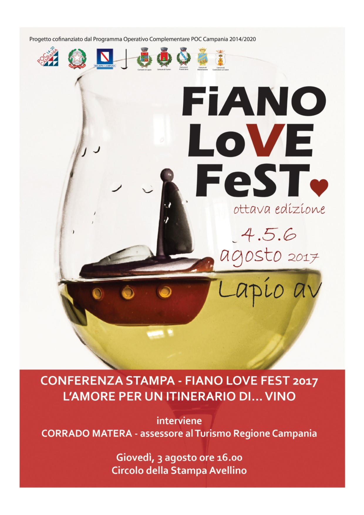 Lapio Fiano Love Fest “L’ amore per un itinerario di…vino”. L