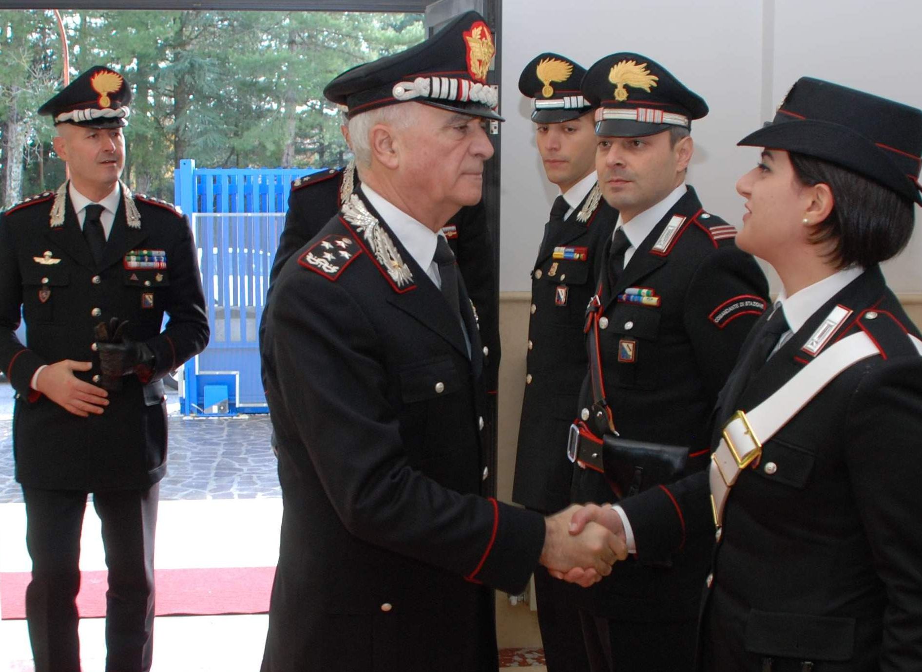 IL COMANDANTE GENERALE DEI CARABINIERI, GEN. C.A. TULLIO DEL SETTE ALLA ...