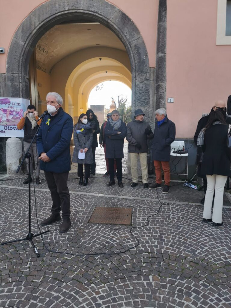 AVELLA. No alla Guerra in Ucraina, si alza forte il grido dalla cittadina archeologica. Video e Foto