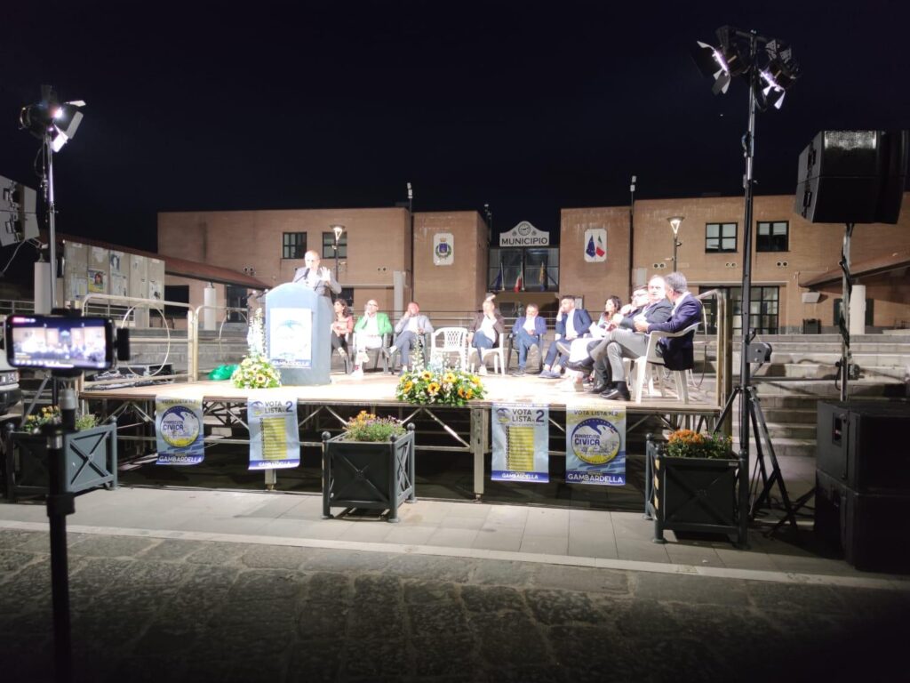 VISCIANO. Debutto in piazza per Rinascita Civica. Video e foto