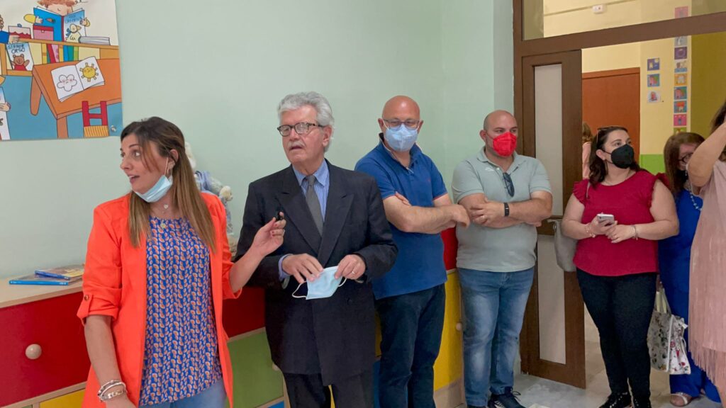 BAIANO. Inaugurati nuovi ambienti abilitati alle attività educative della scuoladellInfanzia