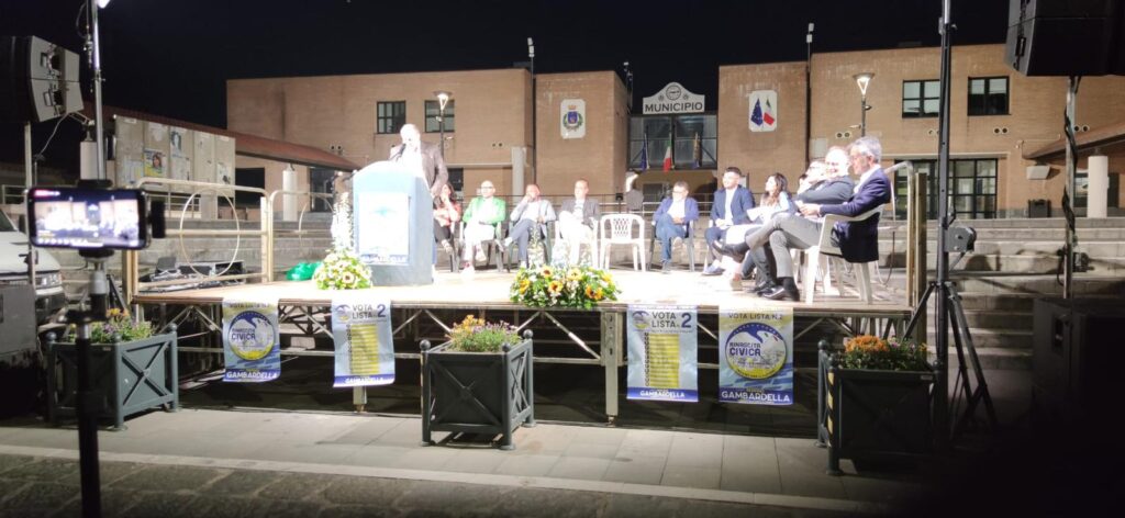 VISCIANO. Debutto in piazza per Rinascita Civica. Video e foto