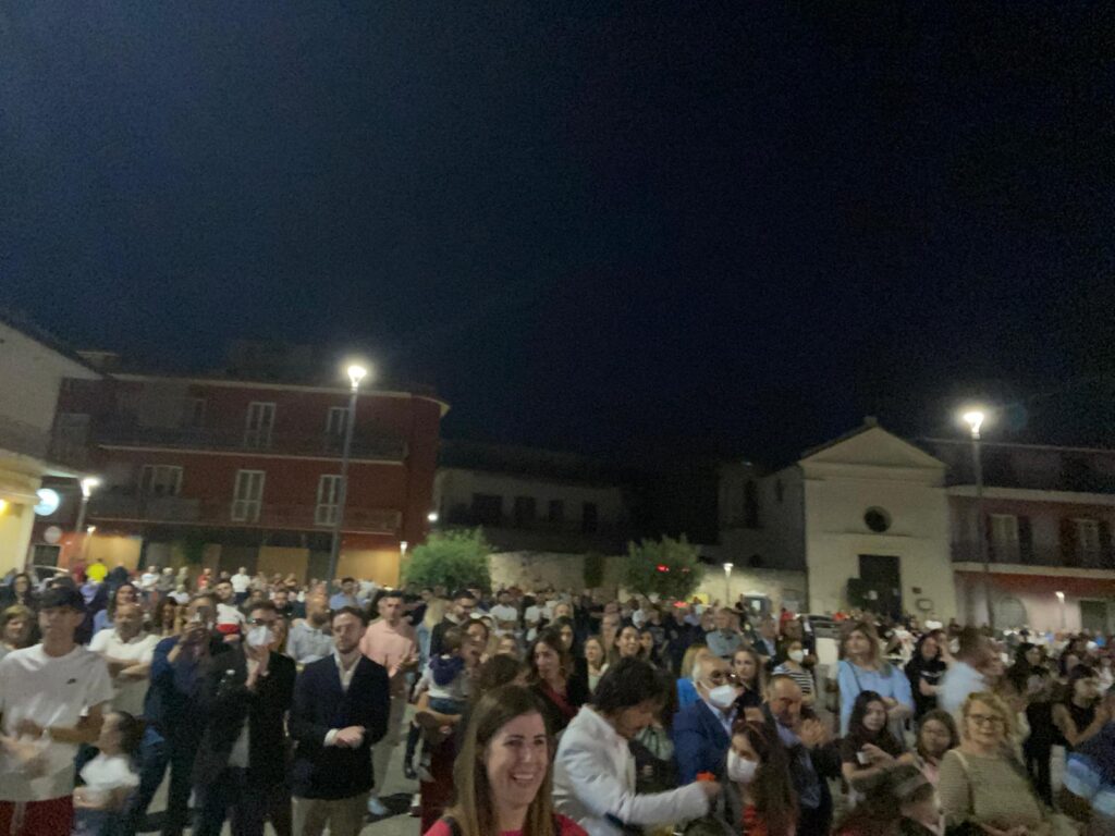 VISCIANO. Debutto in piazza per Rinascita Civica. Video e foto