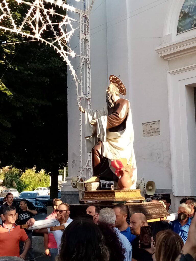 SPERONE. Ieri la processione dei Santi Elia e Eliseo. Foto e video