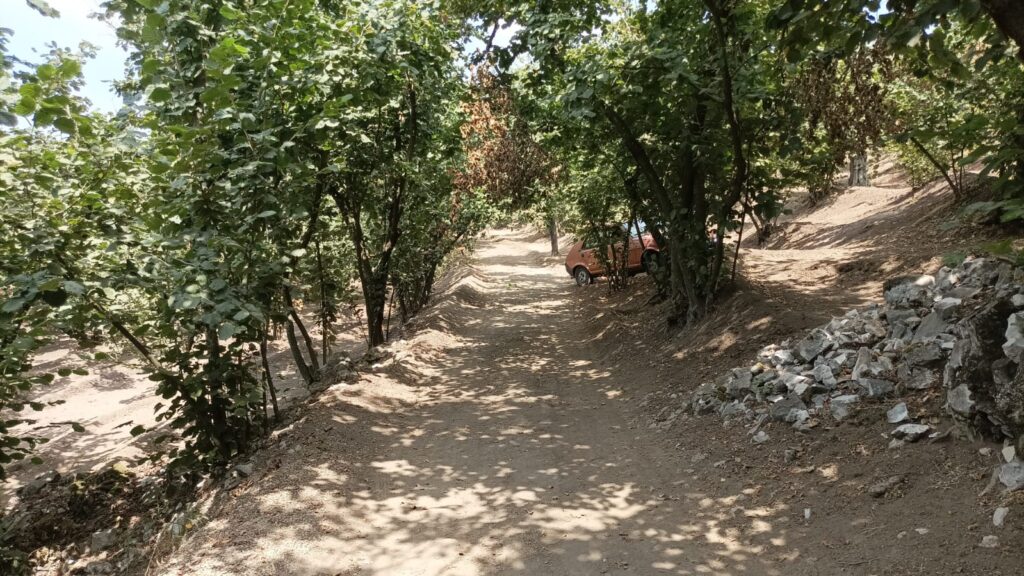 BAIANO. Ripristinata la strada montana Arciano Arcorienzo. Foto