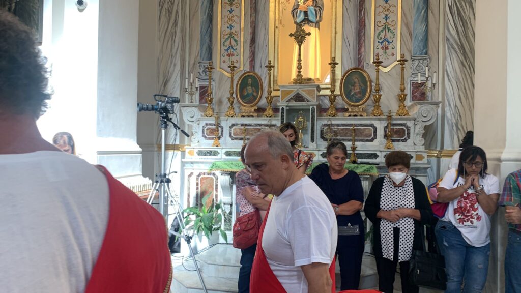 ALTAVILLA IRPINA. Le foto dei Battenti avellani in onore di San Pellegrino