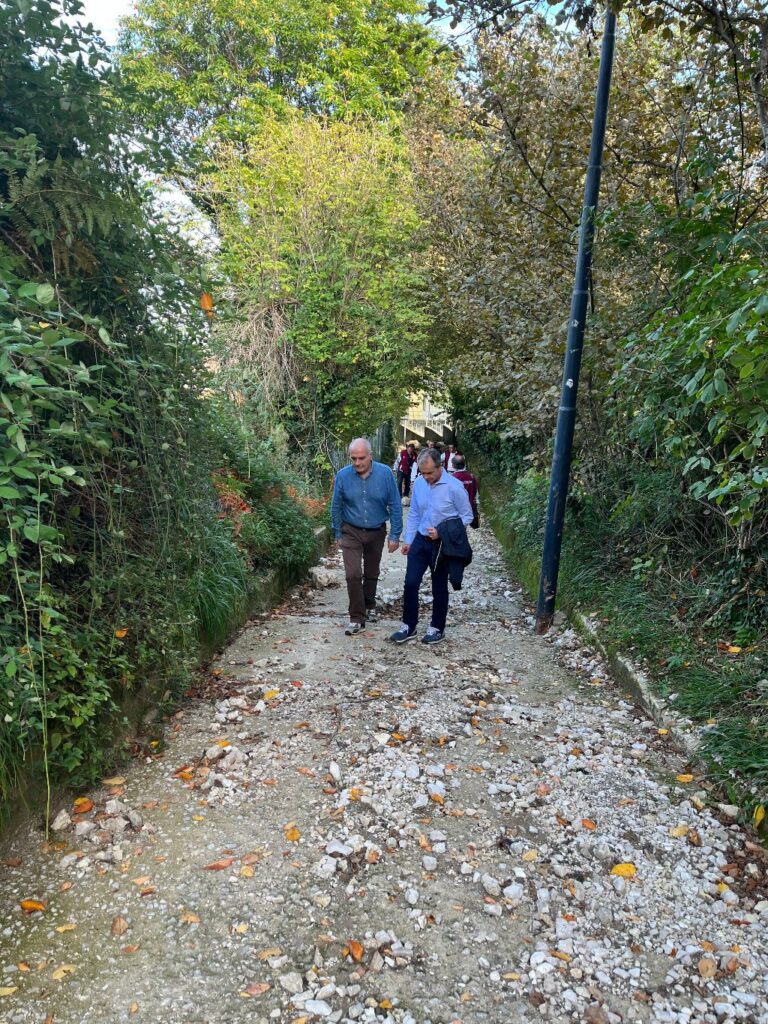 MONTEFORTE. Scuola Nazionale di Protezione civile del Messico ha visitato i luoghi coinvolti dall’alluvione dello scorso 9 agosto.