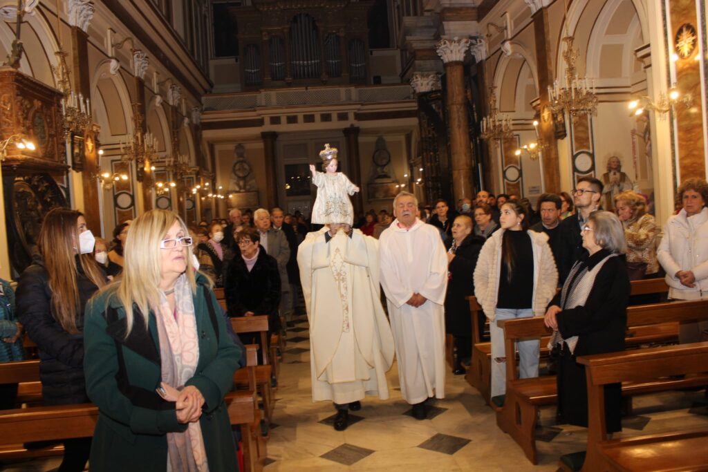 Mugnano   Il Bambino di SantAntonio ospite delle famiglie mugnanesi