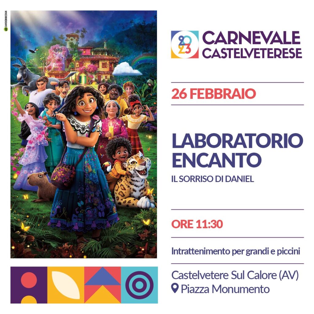 CASTELVETERE SUL CALORE (AV), Ritorna in Irpinia il Carnevale Castelveterese, uno degli eventi più attesi in Campania, ormai giunto alla 53 edizione.