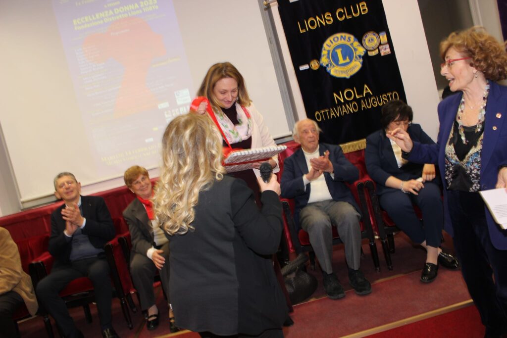 NOLA. La fondazione Lions Distretto 108 Ya  ha premiato le “Eccellenza donna 2023”