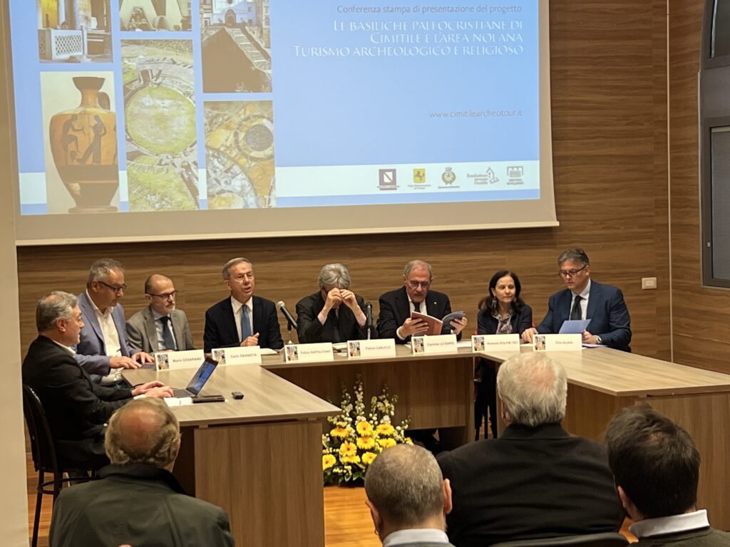 CIMITILE (NA). Le basiliche paleocristiane di Cimitile e l’area Nolana. Turismo archeologico e religioso. Presentato il progetto