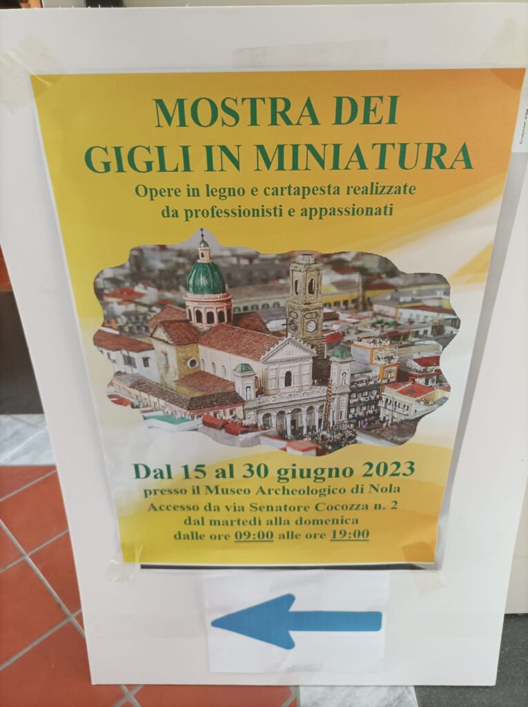 NOLA. Mostra dei Gigli in miniatura presso il Museo archeologico