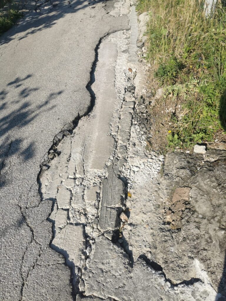 AVELLA. Lunedì iniziano i lavori di sistemazione di via Tora dopo i danni causati dalle piogge