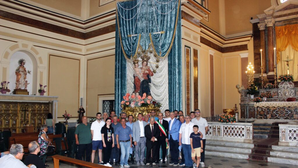 MUGNANO DEL CARDINALE. Lintronizzazione della Madonna delle Grazie. Video e Foto