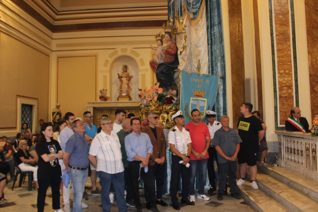 MUGNANO DEL CARDINALE. Lintronizzazione della Madonna delle Grazie. Video e Foto