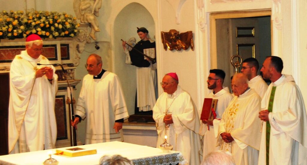 SAVANIO. 70° ANNIVERSARIO DI SACERDOZIO MONS. PREZIOSO DE GIULIO