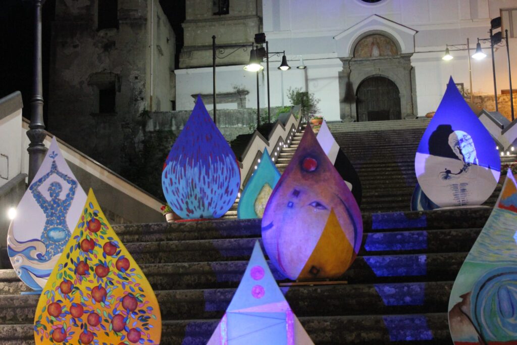 LIVERI (NA). Festa della Luce, Arte e sapori con Dolcenera in concerto. Video e Foto