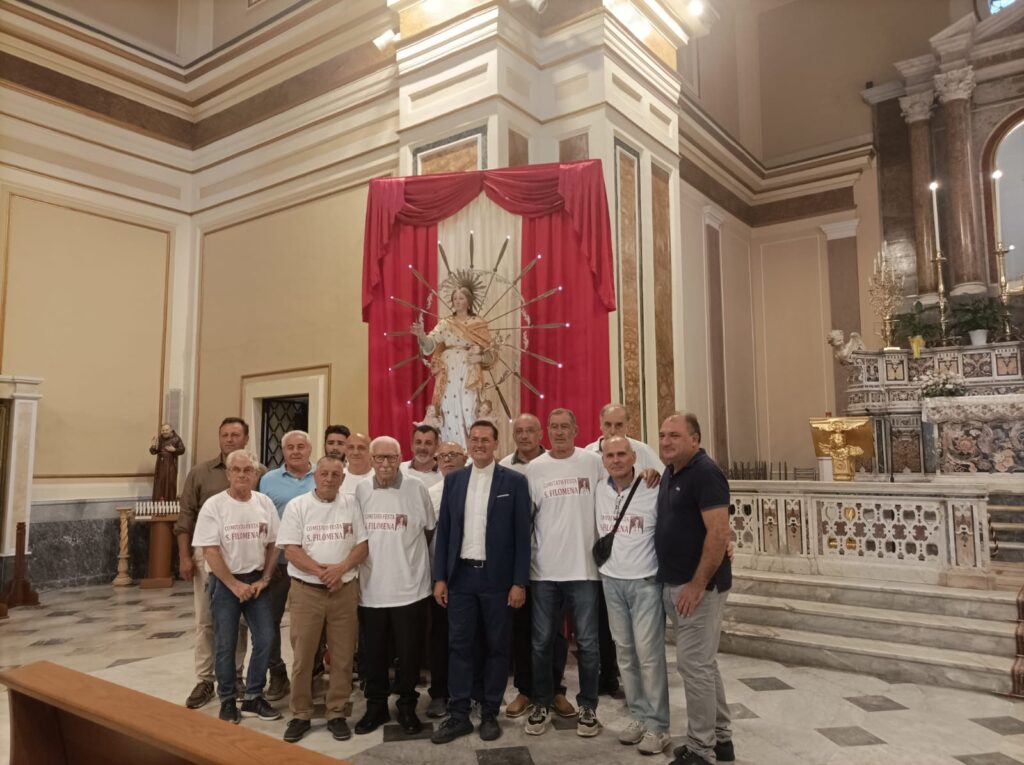 Mugnano del Cardinale  Santa Filomena e i cullatori di San Matteo. Video e Foto