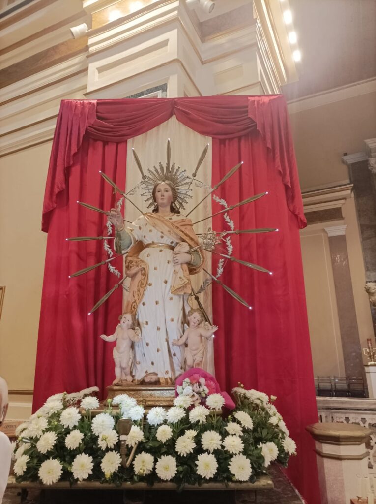 Mugnano del Cardinale  Santa Filomena e i cullatori di San Matteo. Video e Foto