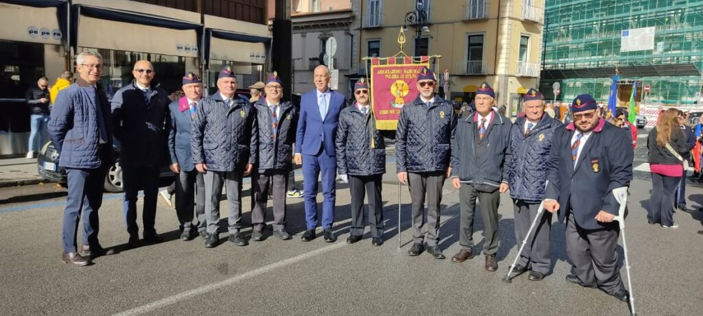 AVELLINO. Giovanni Esposito (MID) alla solenne cerimonia dedicata alle Forze Armate