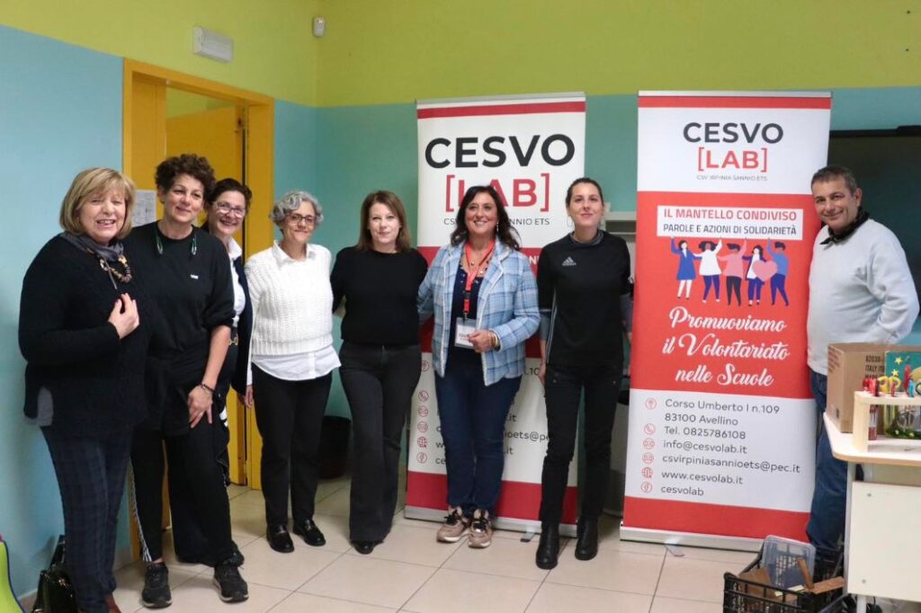 Pomeriggio a Scuola, con i ragazzi dei plessi scolastici dell’istituto Benedetto Croce di Castel Baronia e Flumeri.