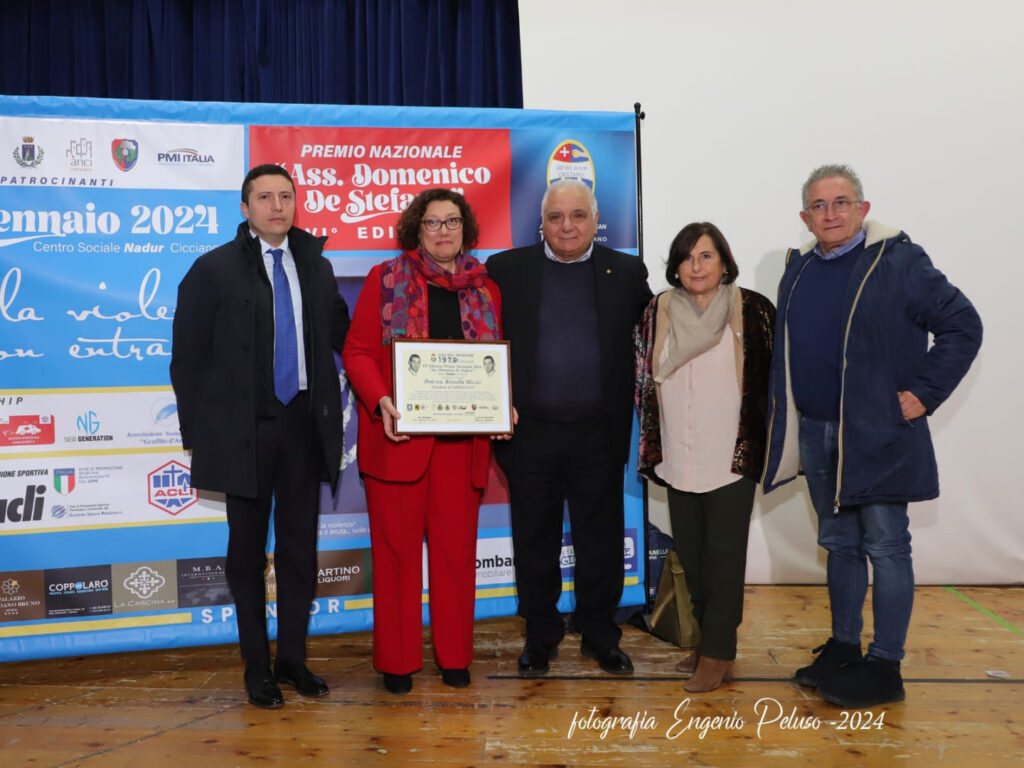 Al Centro Teatro Nadur di Cicciano, si è svolta la VI edizione del Premio Nazionale Ass. Domenico De Stefano