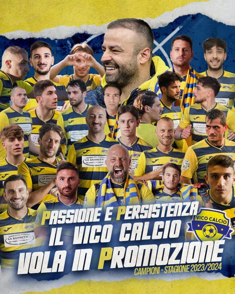 Palma Campania: storica impresa del Vico Calcio che conquista la Promozione