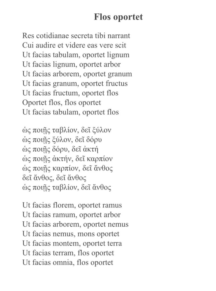 SIRIGNANO(AV). Palazzo Caravita, 15 maggio. Ci vuole un fiore, è la filastrocca  manifesto dei Mai d’ Argento, edizione 2024.Sarà cantata in latino, greco e italiano dal Coro del Liceo classico Carducci di Nola.