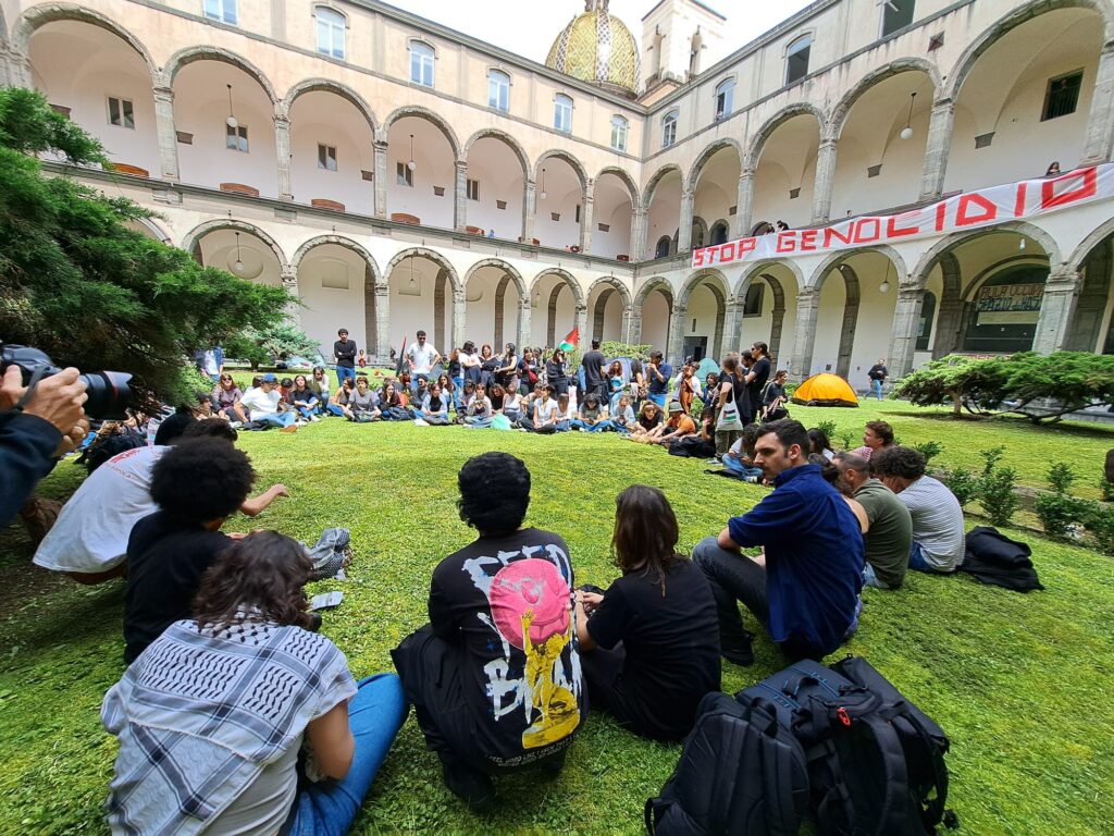 Napoli Occupata la facoltà di lettere e filosofia della “Federico II”