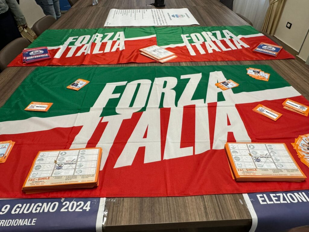 Fulvio Martusciello capodelegazione del partito Forza Italia al parlamento europeo a Quadrelle. Video e foto di Francesco Piccolo