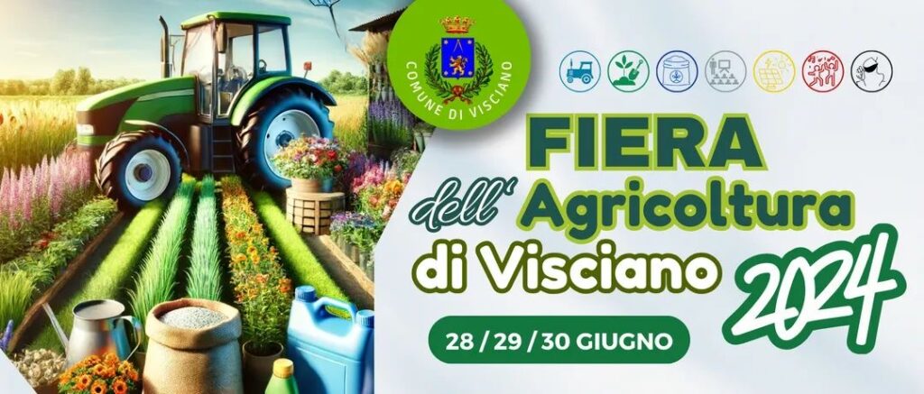 Fiera dell’Agricoltura a Visciano, dal 28 al 30 giugno
