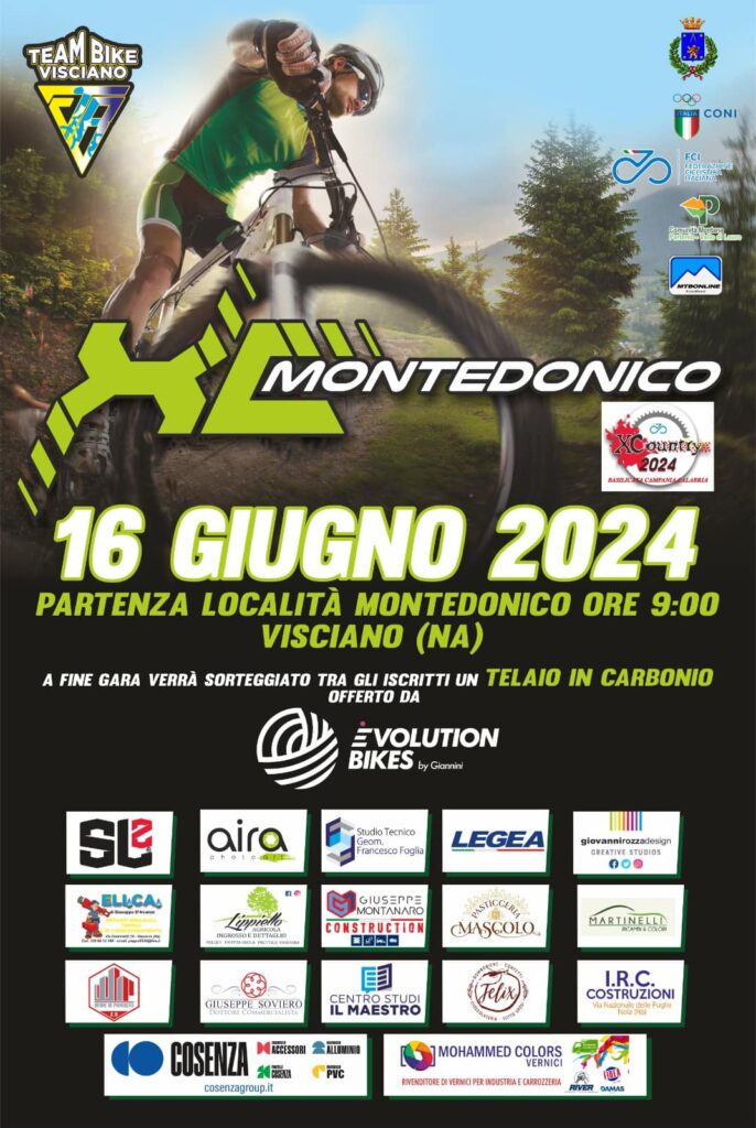 X Country: il Team Bike Visciano in attività per riproporre l’XC di Montedonico domenica 16 giugno