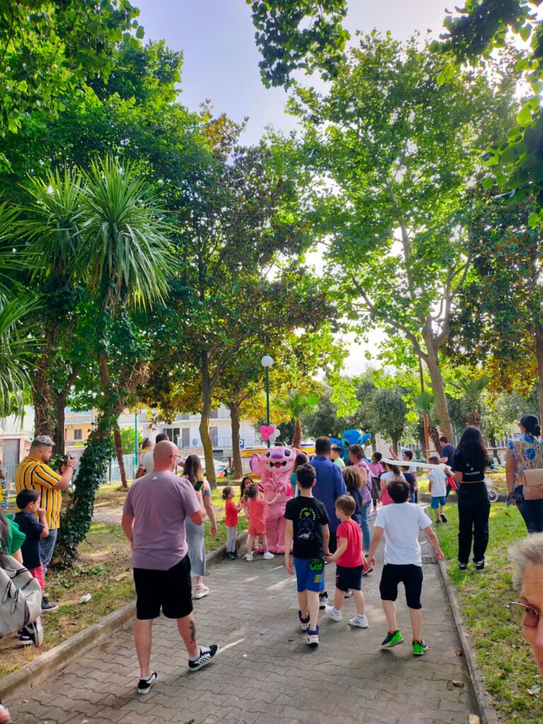 Sperone  Successo per Bimbi in villa