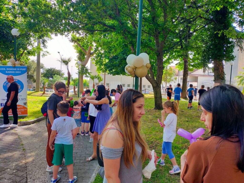 Sperone  Successo per Bimbi in villa