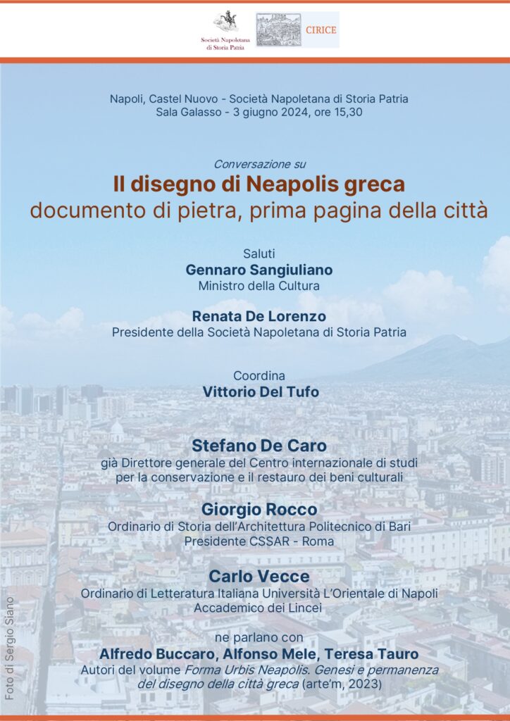 Napoli e le Sue Radici Greche: Presentazione del Libro “Forma Urbis Neapolis”