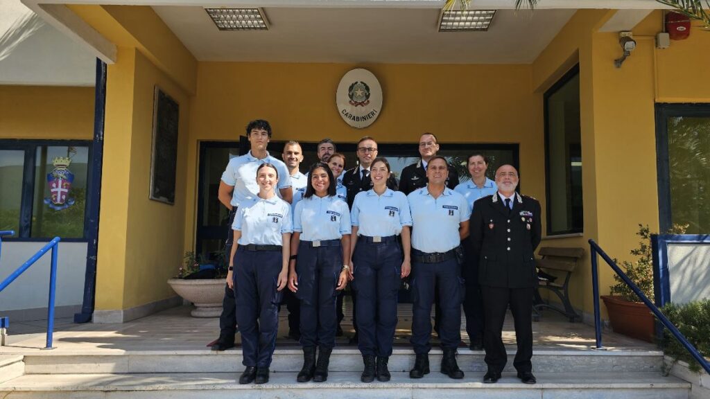 Avellino   Stage formativo degli Allievi Commissari della Polizia Penitenziaria al Comando Provinciale dei Carabinieri