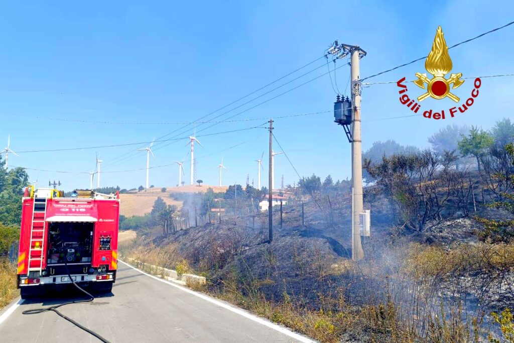 Vigili del Fuoco di Avellino in prima linea: Giornata Campale per combattere gli Incendi