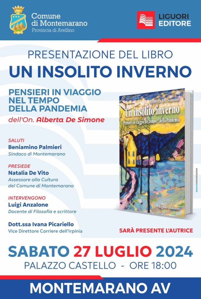 Presentazione del libro Un insolito inverno di Alberta De Simone a Montemarano