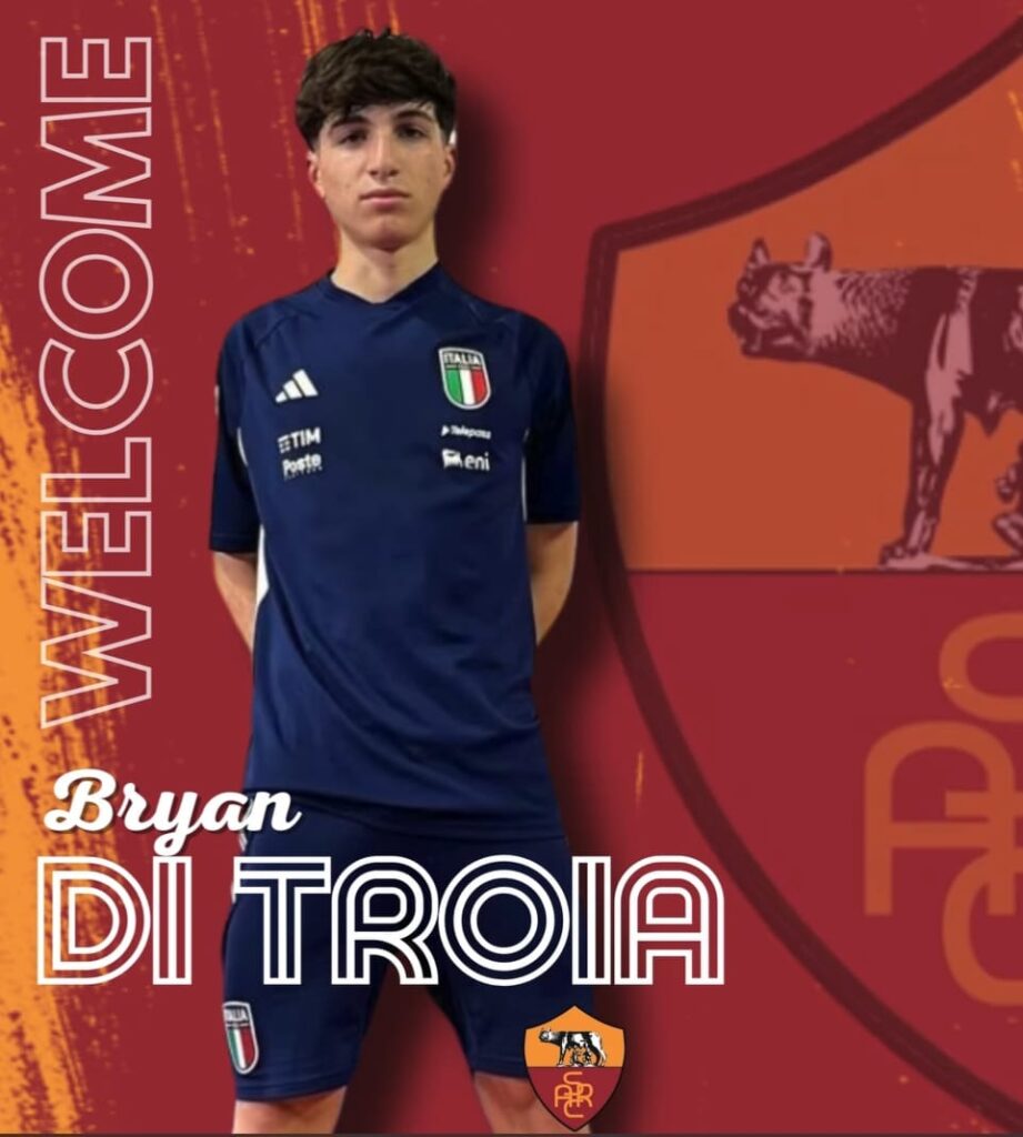 L’ A.S. Roma Calcio a 5 convoca l’altavillese Bryan di Troia