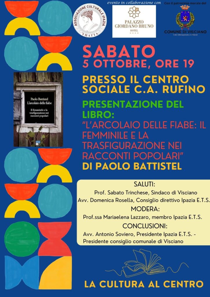 Visciano, lassociazione culturale Ipazia presenta Larcolaio delle fiabe  di e con Paolo Battistel