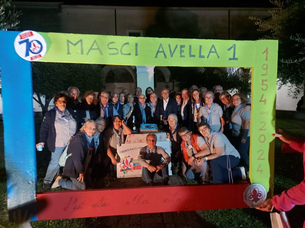 Celebrazione del 70° anniversario della comunità M.A.S.C.I. Avella 1 Chiara e Francesco nel Convento Francescano di Avella