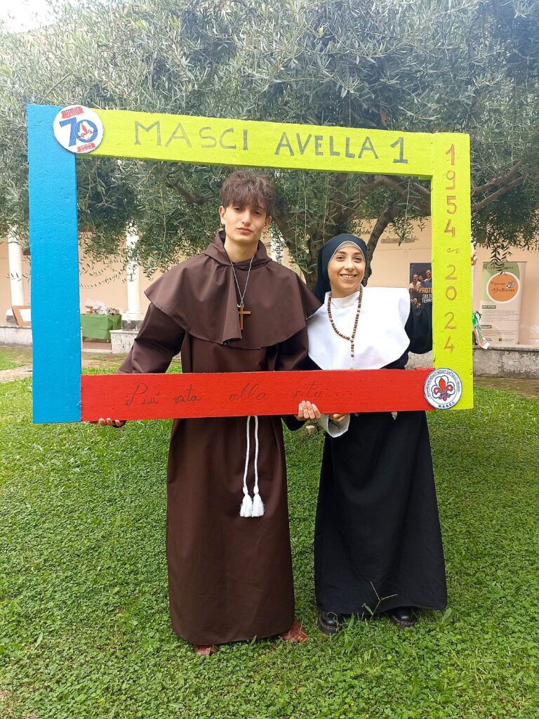 Celebrazione del 70° anniversario della comunità M.A.S.C.I. Avella 1 Chiara e Francesco nel Convento Francescano di Avella