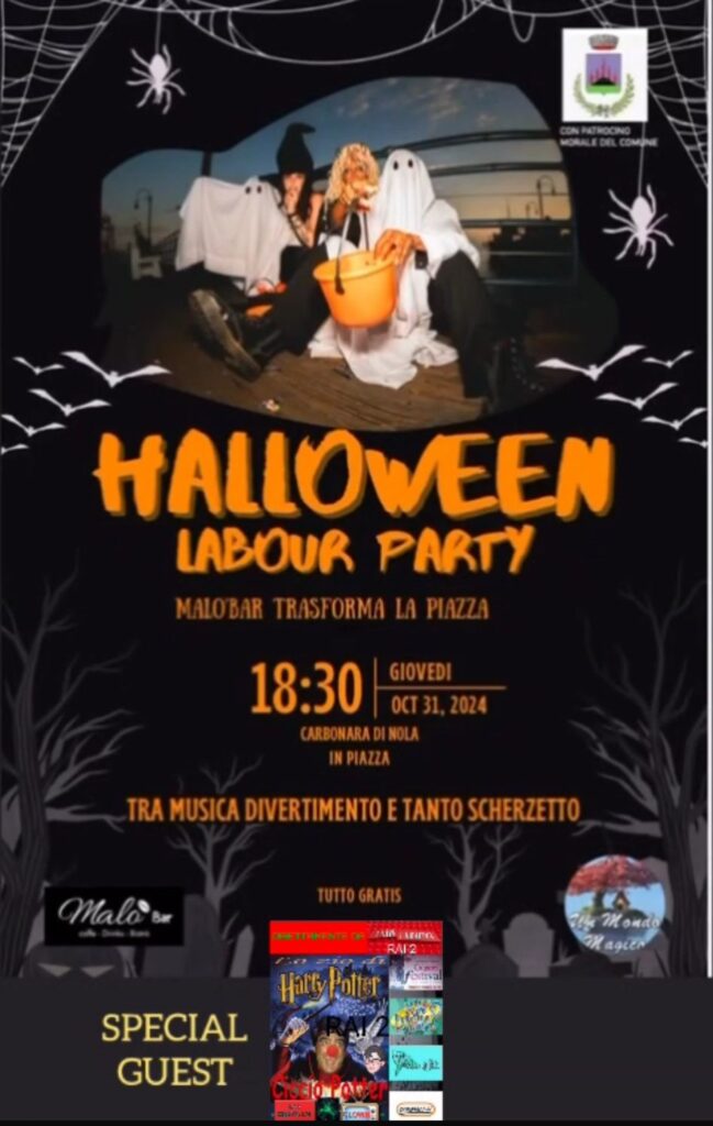 Halloween a Carbonara di Nola: divertimento e inclusione per piccoli e grandi in una giornata di festa e solidarietà