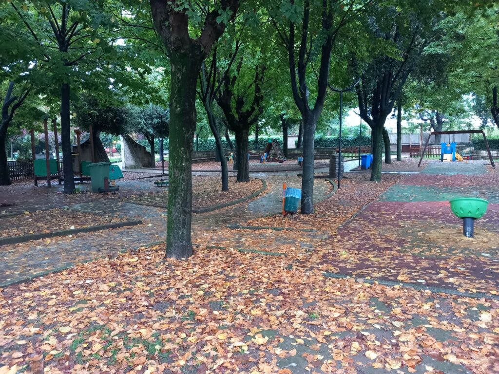 Villa Comunale di Baiano: i colori e l’atmosfera dell’autunno